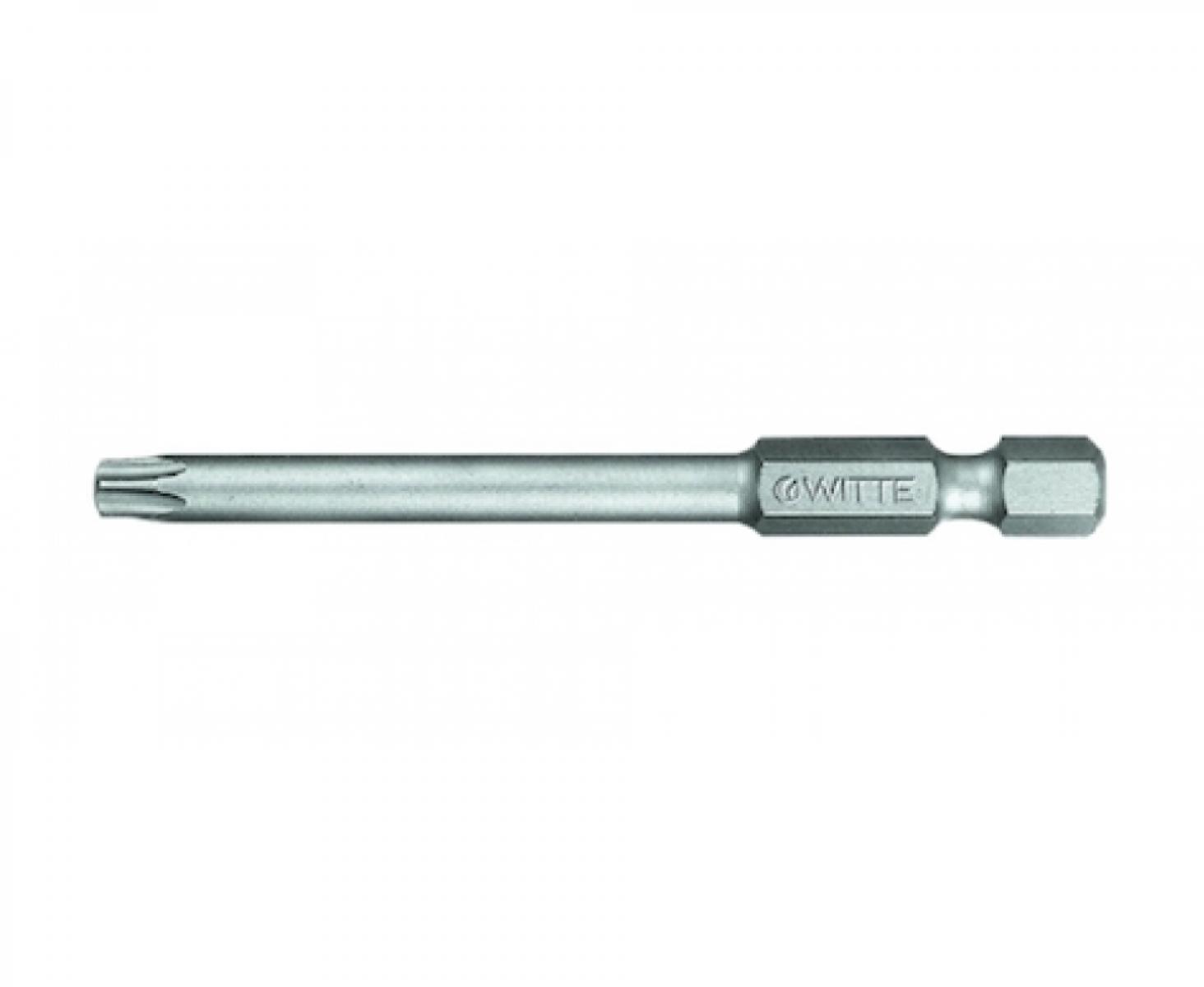 картинка Бита Witte INDUSTRIE TORX 29681 T10 х 90 мм для держателя E6,3 от магазина "Элит-инструмент"