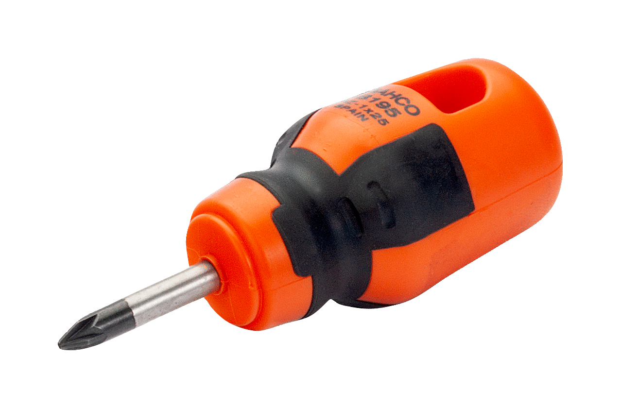 Короткие отвертки под винты Pozidriv BAHCO B195.901.025