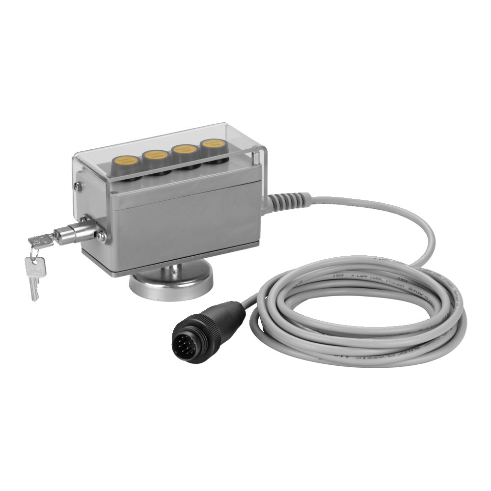 Дистанционный выключатель с магнитным основанием и защитной крышкой АМF 60392