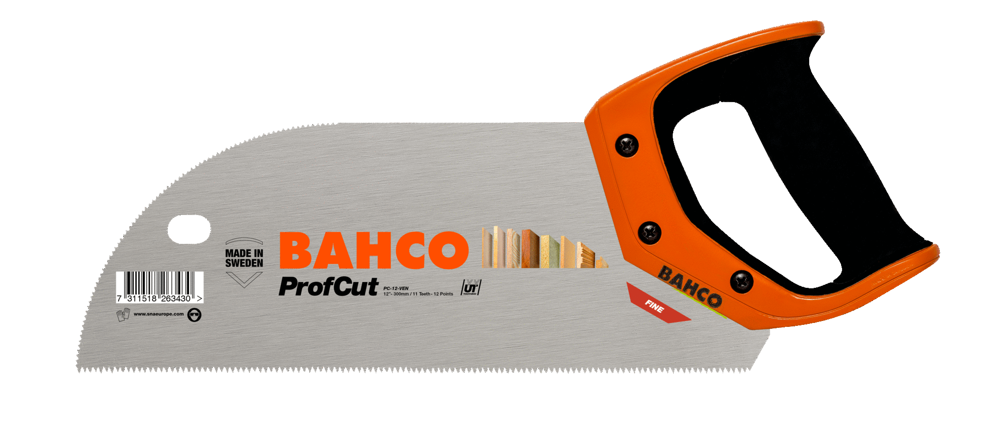 Ножовка фанеропильная BAHCO PC-12-VEN