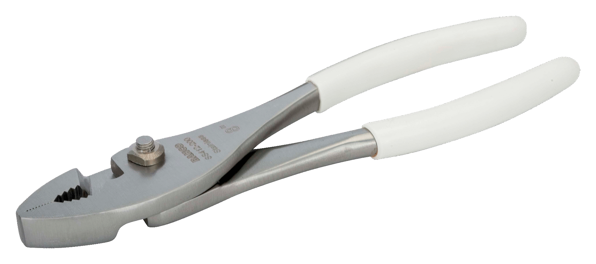 Двухпозиционные плоскогубцы из нержавеющей стали. Рукоятки из ПВХ BAHCO SS412-200