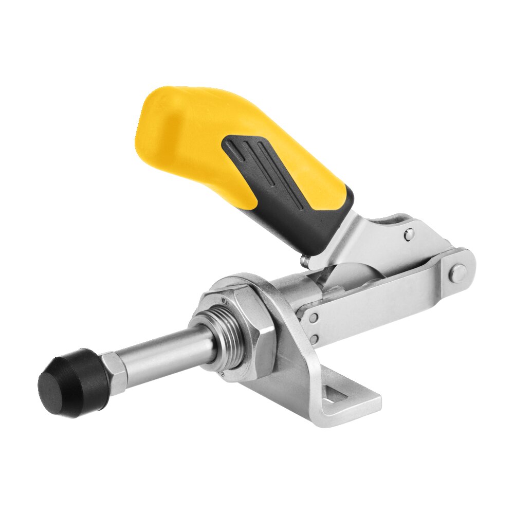 Шарнирный зажим двухтактного типа с желтой ручкой АМF 557152