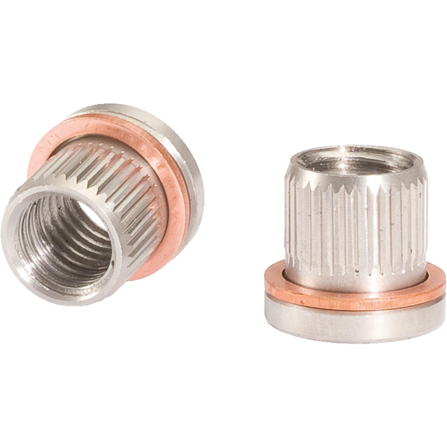 Запасная втулка с медным кольцом, 10 шт в упаковке, внутренняя резьба M9x1,25