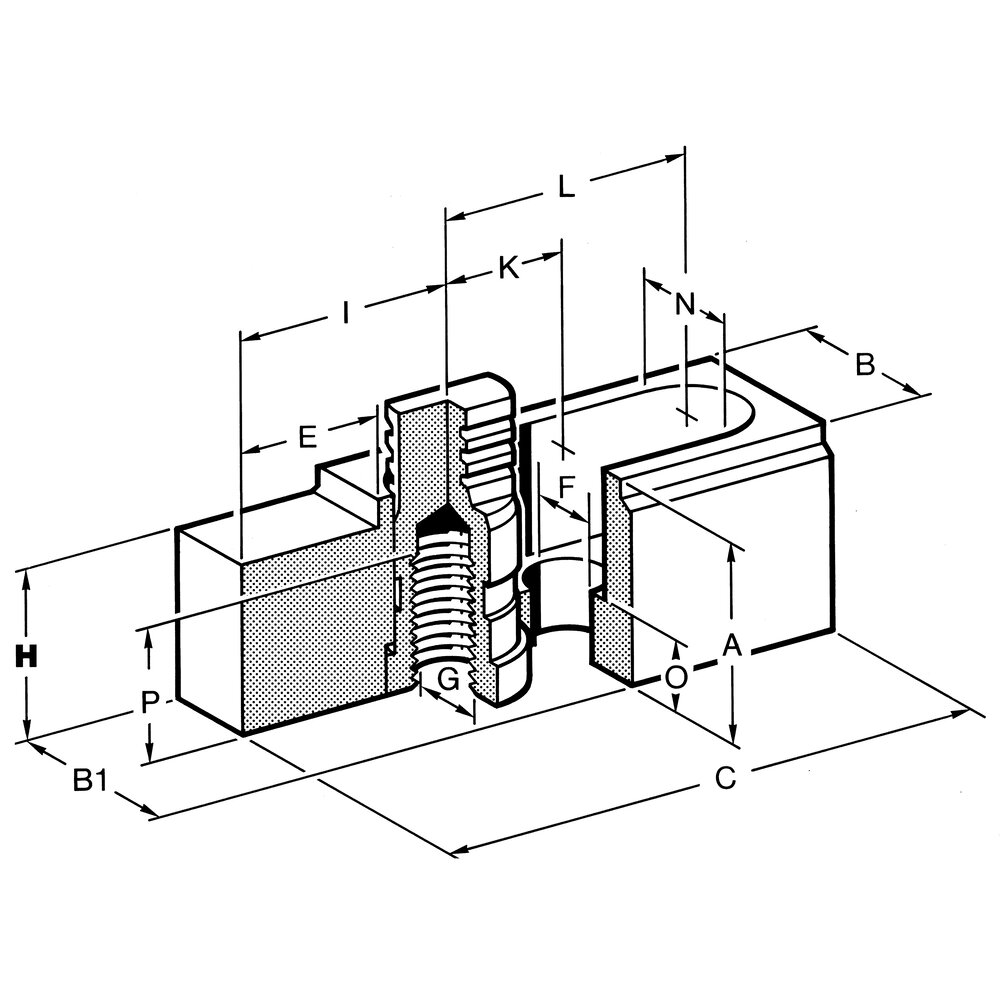 картинка Базовый элемент с опорной поверхностью АМF 78345 от магазина "Элит-инструмент"