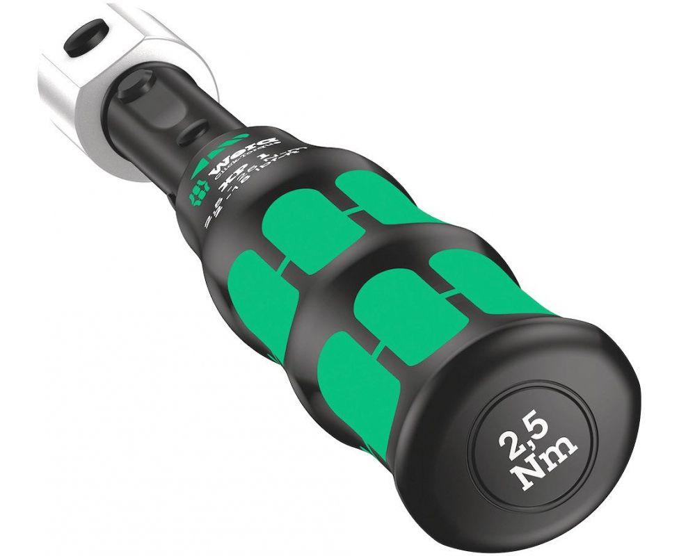 картинка Динамометрический ключ Wera Click-Torque XP 1 2,5 Nm для сменных насадок WE-075670 от магазина "Элит-инструмент"