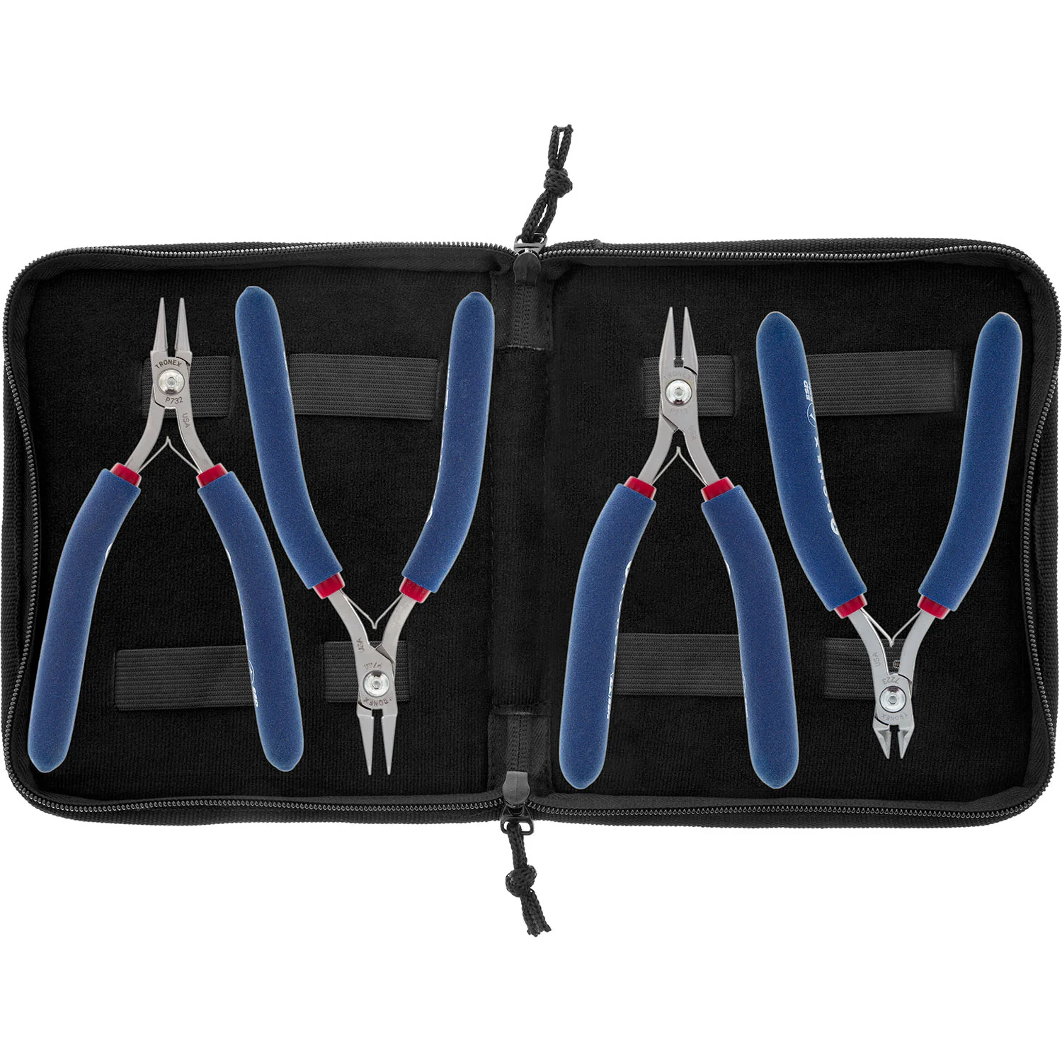 Tronex General Plyers & Cutter Set, Short Jaw на всякий случай (длинные эргономичные ручки) TX7KIT-S