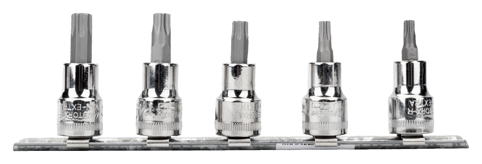 картинка Набор торцевых головок с отверткой под винты TORX® BAHCO 7409TORX-TRR/S5 от магазина "Элит-инструмент"
