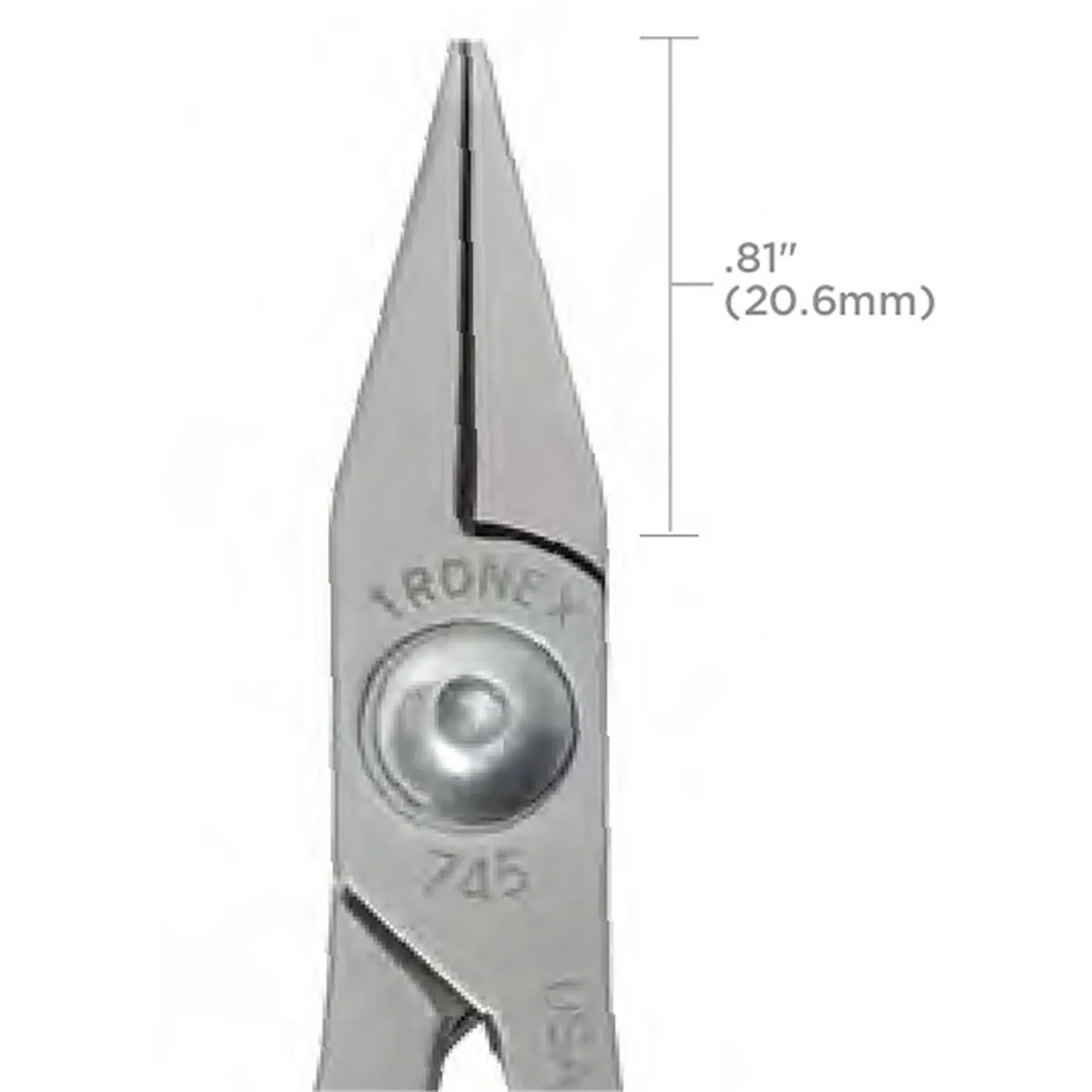 картинка P545/P745 • Плоскогубцы с широким наконечником P545 от магазина "Элит-инструмент"