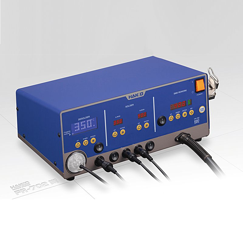 FR-702-08 4-х канальная ремонтная станция с пайкой горячим воздухом HAKKO