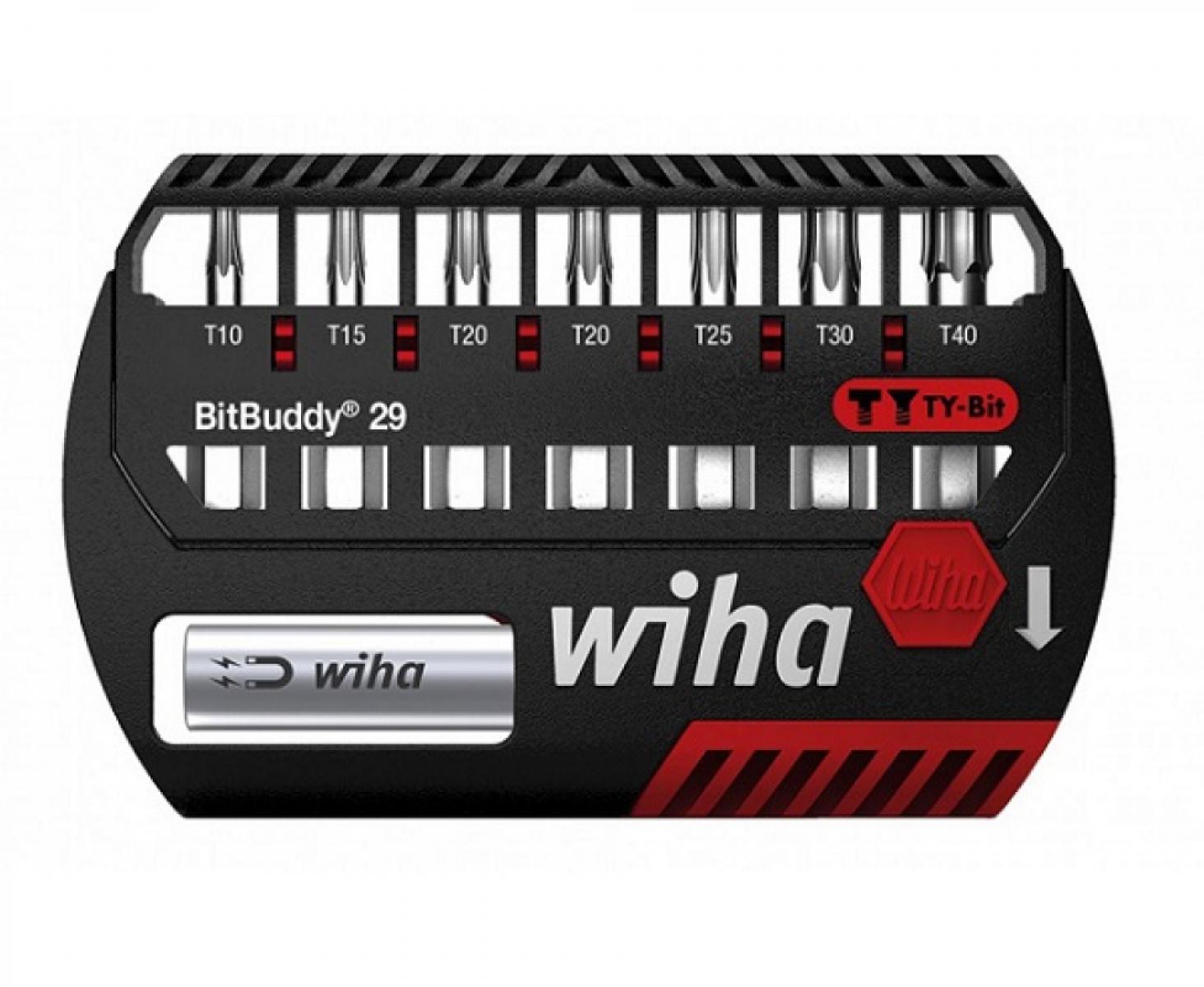 картинка Набор с битами TY-Bit TX Wiha BitBuddy TY SB 7945-TY505 42136, 8 предметов от магазина "Элит-инструмент"