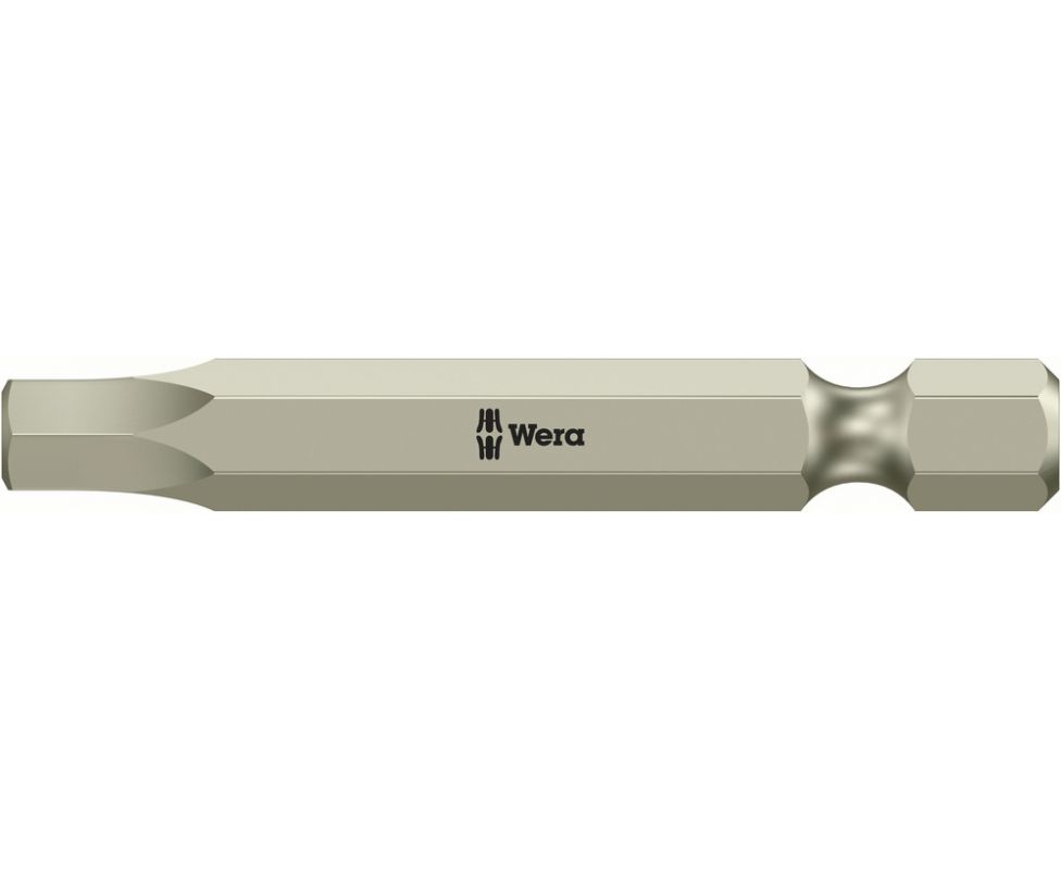 картинка 3840/4 TS Насадка для винтов с внутренним шестигранником 4х89 мм, нержавеющая сталь Wera WE-071102 от магазина "Элит-инструмент"