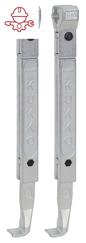 картинка 2 захвата (комплект) Kukko 1-400-P от магазина "Элит-инструмент"