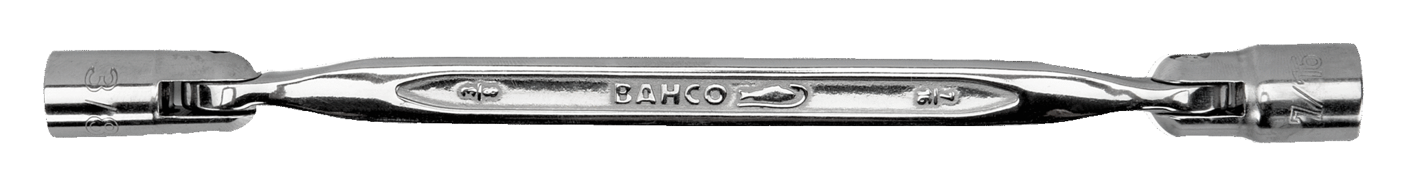 картинка Двойной торцевой ключ дюймовых размеров с шарнирной головкой BAHCO 4040Z-5/8-3/4 от магазина "Элит-инструмент"