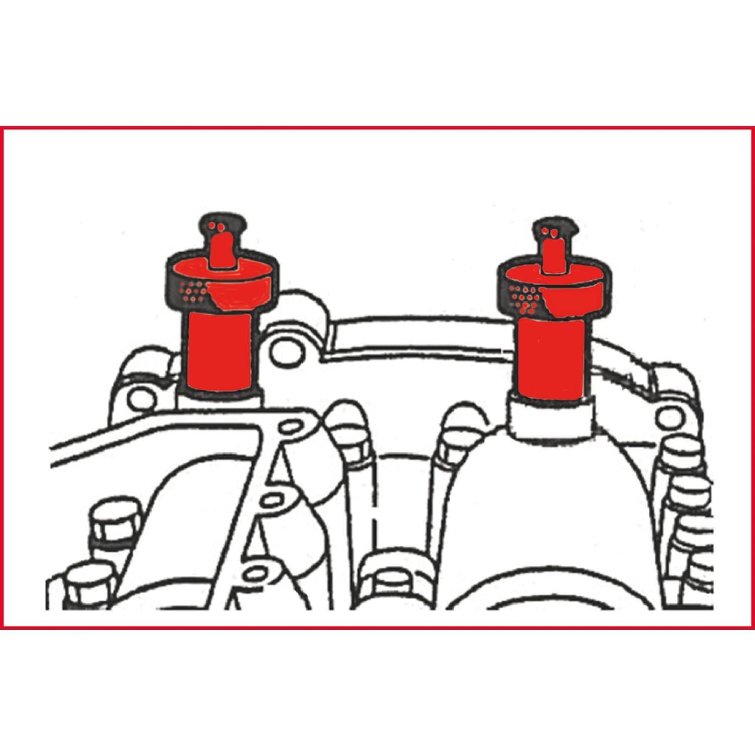 картинка Набор инструментов для монтажа двигателя Fiat / Iveco, 5 шт от магазина "Элит-инструмент"