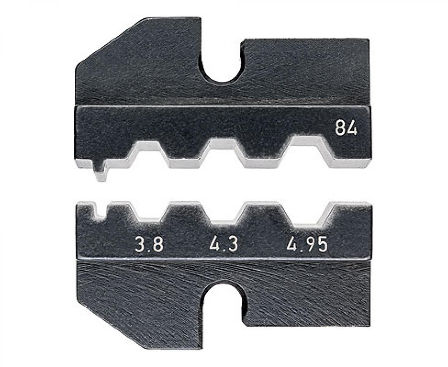 картинка Плашка опрессовочная для штекеров Harting/Suhner для световодов Knipex KN-974984 от магазина "Элит-инструмент"