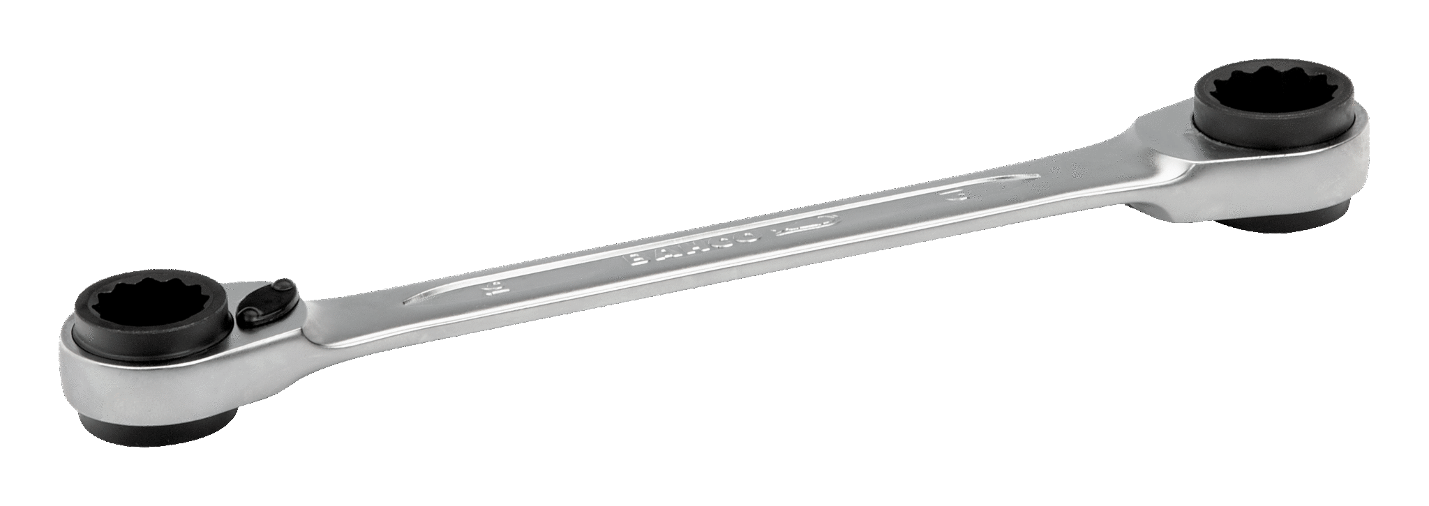 Накидной ключ метрических размеров, с храповиком BAHCO S4RM-21-27