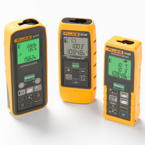 Лазерные дальномеры Fluke 421D, 416D и 411D