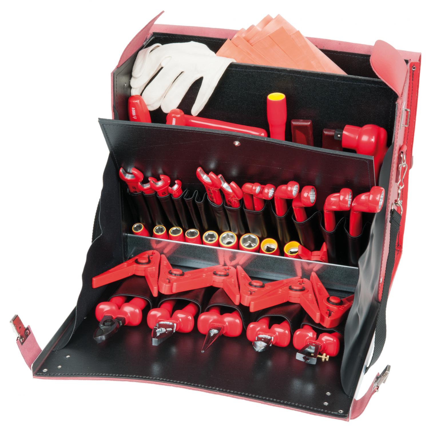 картинка Комплект инструментов для электриков Profi, 55 шт от магазина "Элит-инструмент"