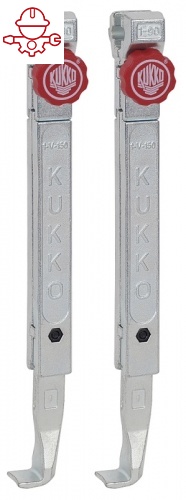 2 захвата с быстрой регулировкой (комплект) Kukko 1-252-P
