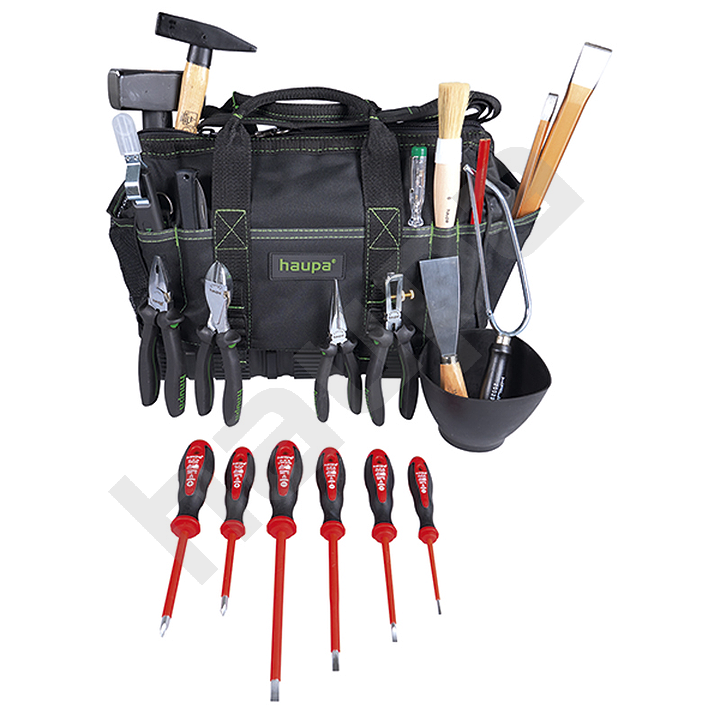 картинка Набор инструментов "ToolBag XL Classic", 22 компонентов HAUPA 220802 от магазина "Элит-инструмент"