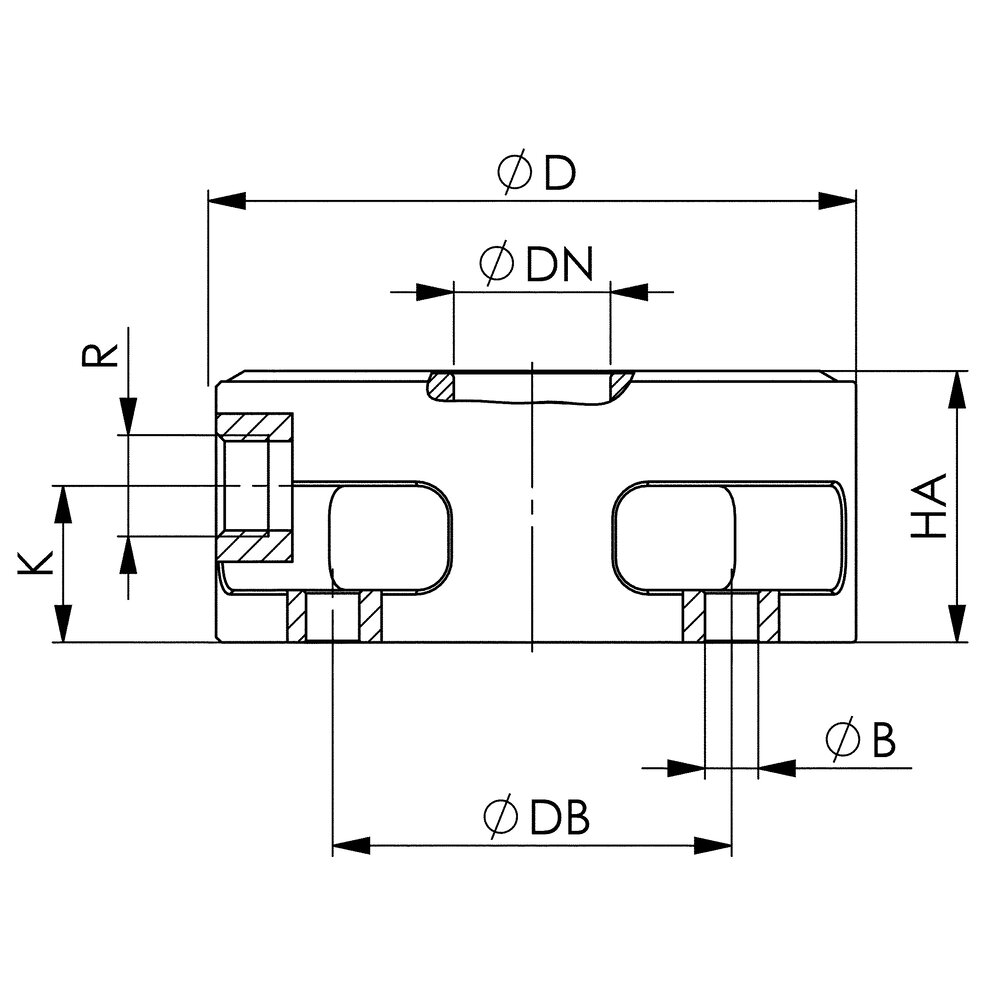 картинка Зажимной модуль для поверхностного монтажа АМF 306175 от магазина "Элит-инструмент"