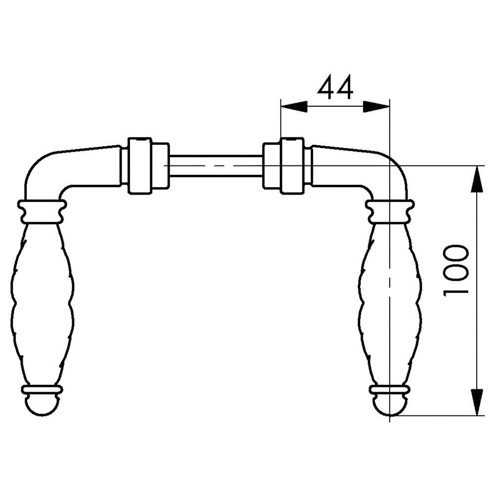 картинка Рукоятки рычагов, прямые АМF 15479 от магазина "Элит-инструмент"