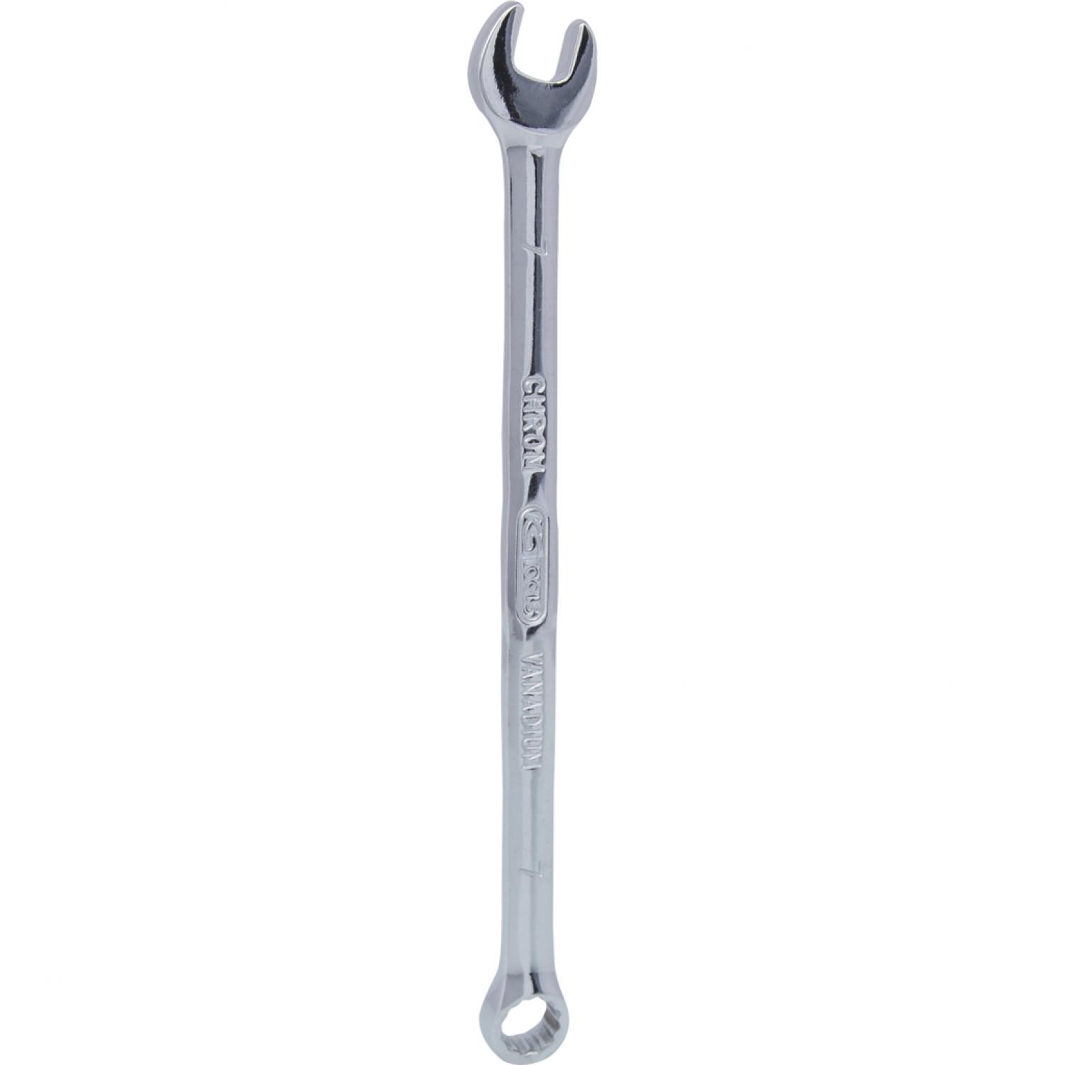 картинка Комбинированный ключ CHROMEplus, изогнутый, 7 мм от магазина "Элит-инструмент"