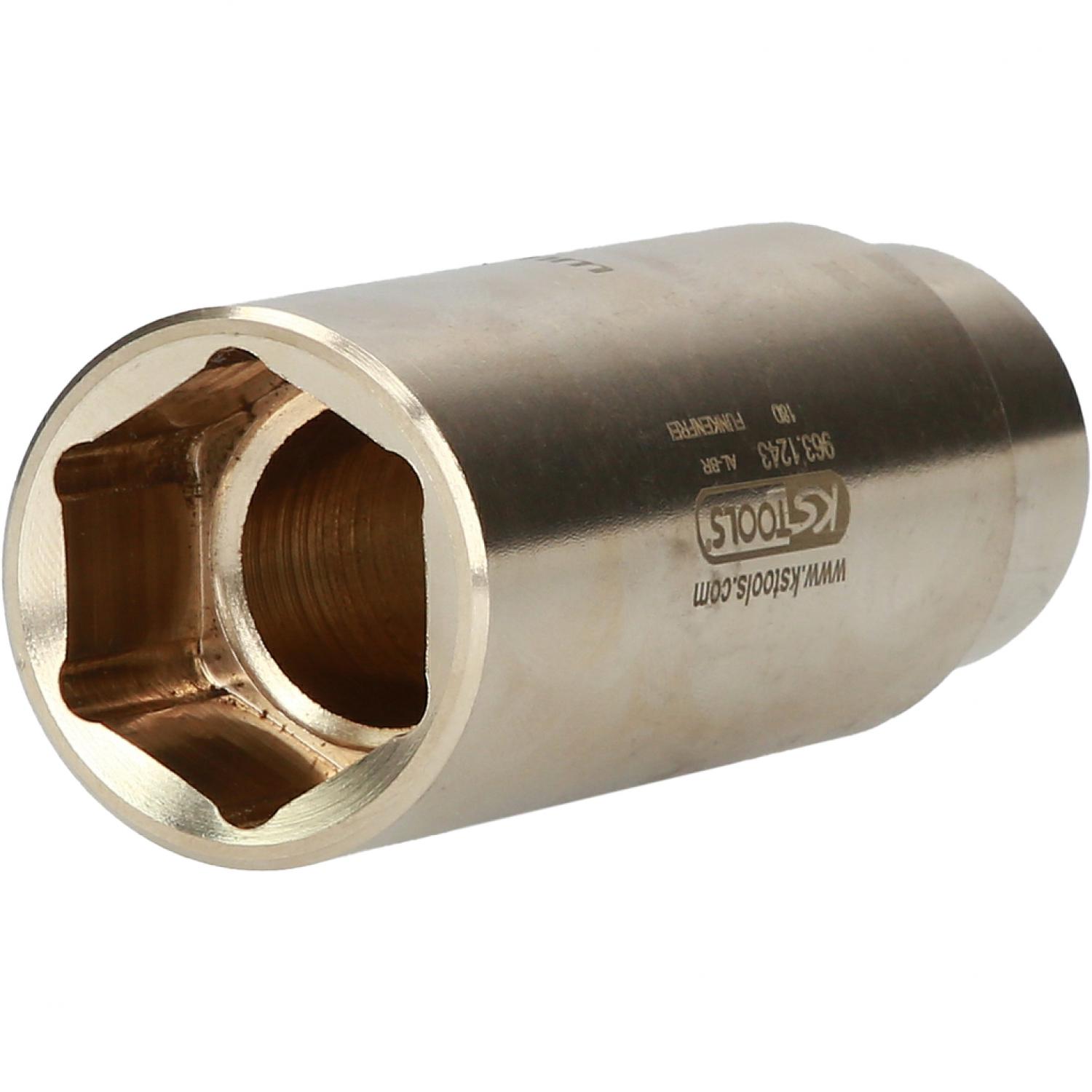Торцовая головка 1/2", 22 мм, 6-гранная, длинная