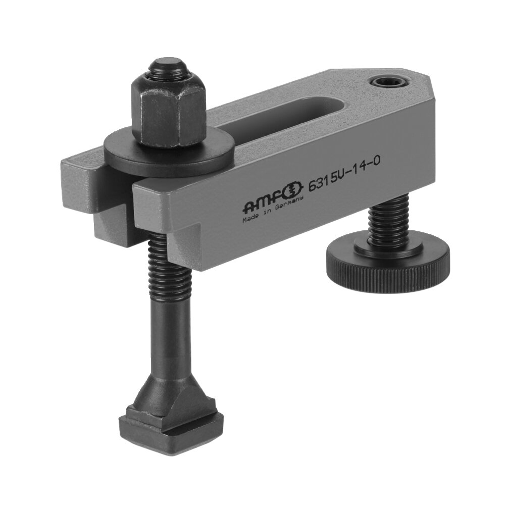 Ступенчатый зажим с регулировочным опорным винтом, в комплекте АМF 73247