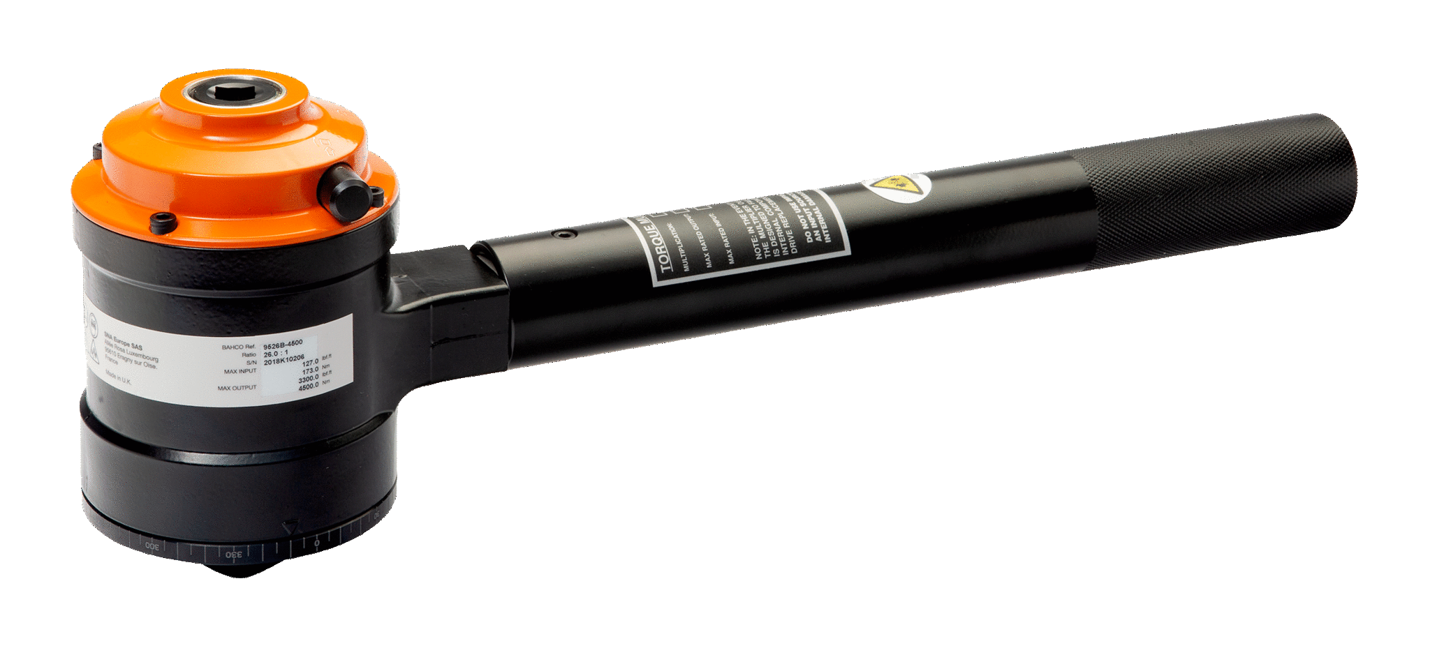 Ручной усилитель крутящего момента с прямым реактивным рычагом BAHCO 9526B-4500