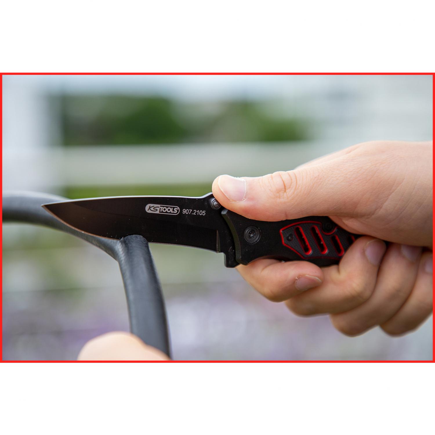 картинка Складной нож с фиксатором, 25 mm от магазина "Элит-инструмент"