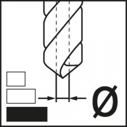 картинка Сверло спиральное DIN338 HSSE тип TF 8,80 мм FORMAT 1076 0880 Fplus от магазина "Элит-инструмент"
