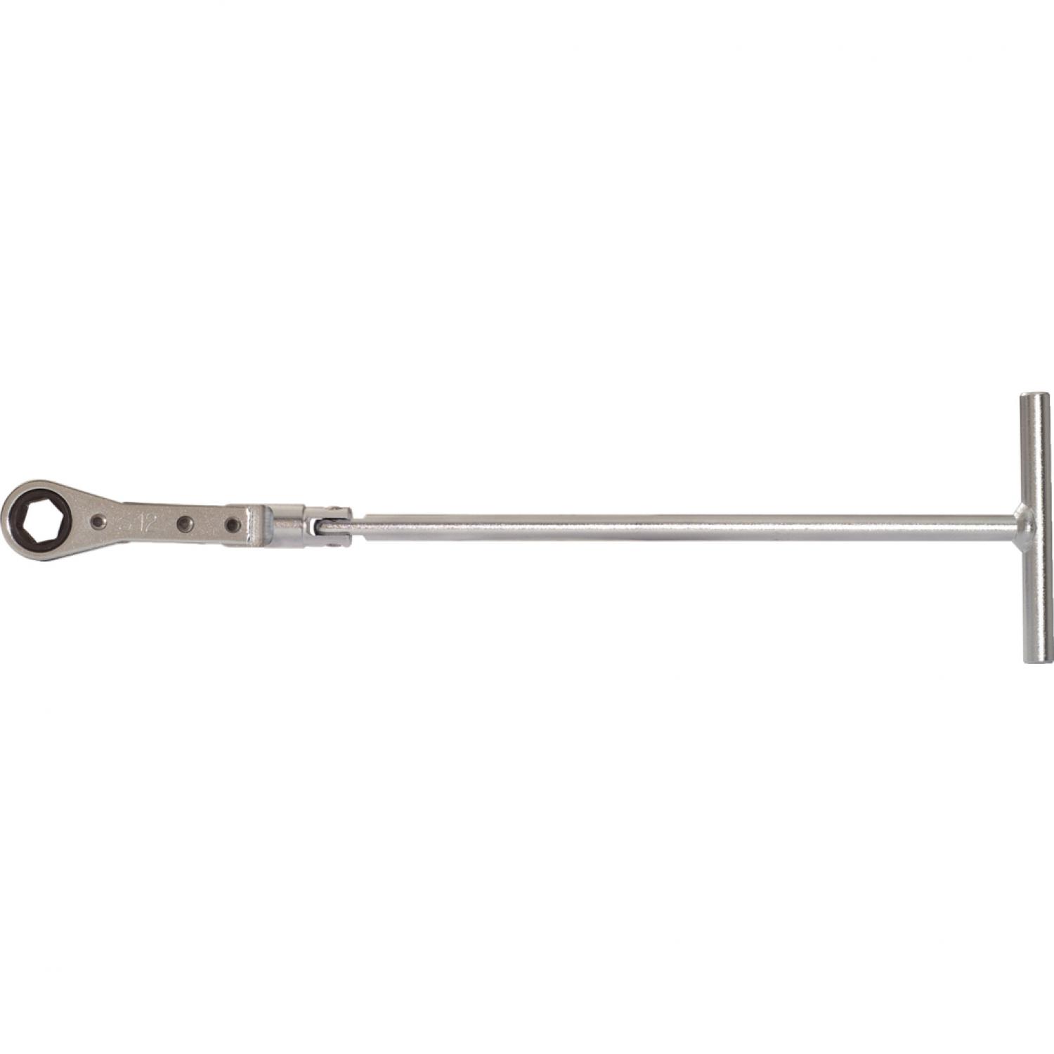 Ключ с трещоткой и Т-образной рукояткой для извлечения свечей накала, 12 мм