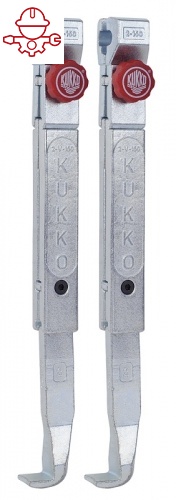 2 захвата с быстрой регулировкой (комплект) Kukko 2-302-P