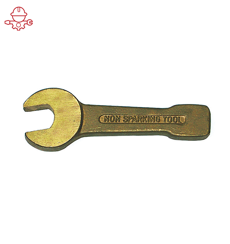 картинка Ключ рожковый ударный искробезопасный 125 мм, серия 047 MetalMinotti 047-0125 от магазина "Элит-инструмент"