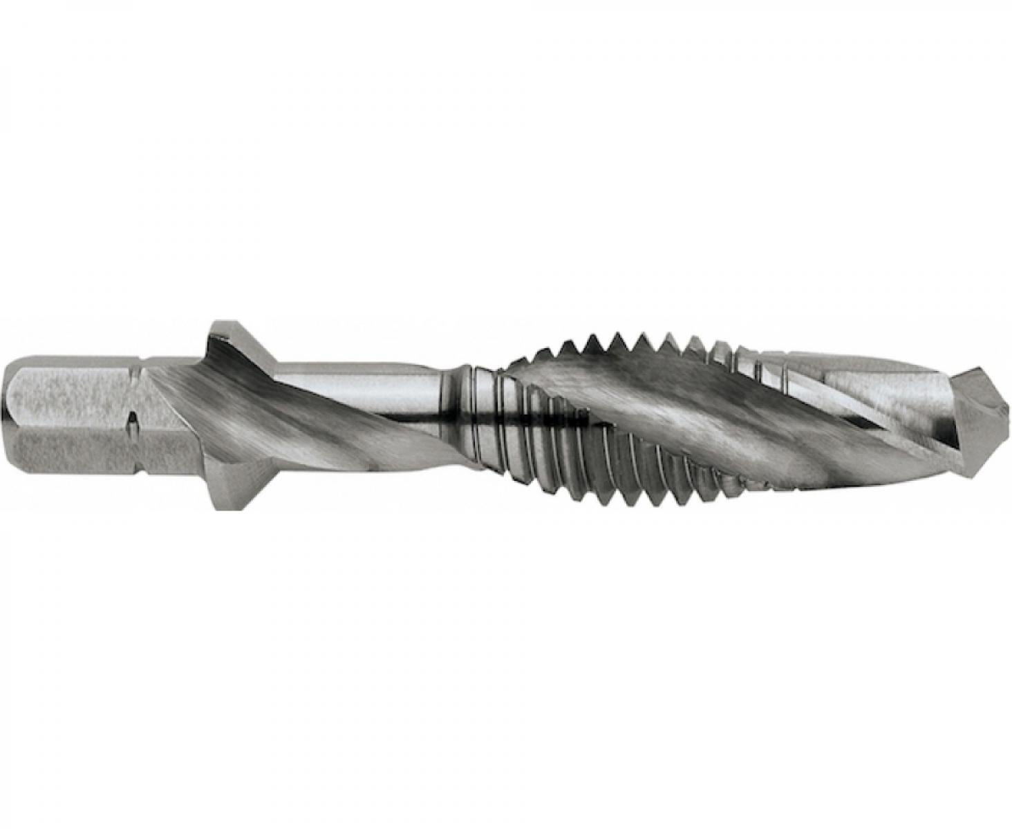 Сверло-метчик по металлу комбинированное Keil HSS-G с шестигранным хвостовиком 4,0 х 39 мм 317000040