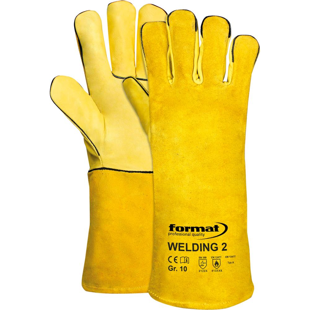 картинка Сварочная перчатка WELDING 2, размер.10, FORMAT 3242 0010 Fplus от магазина "Элит-инструмент"
