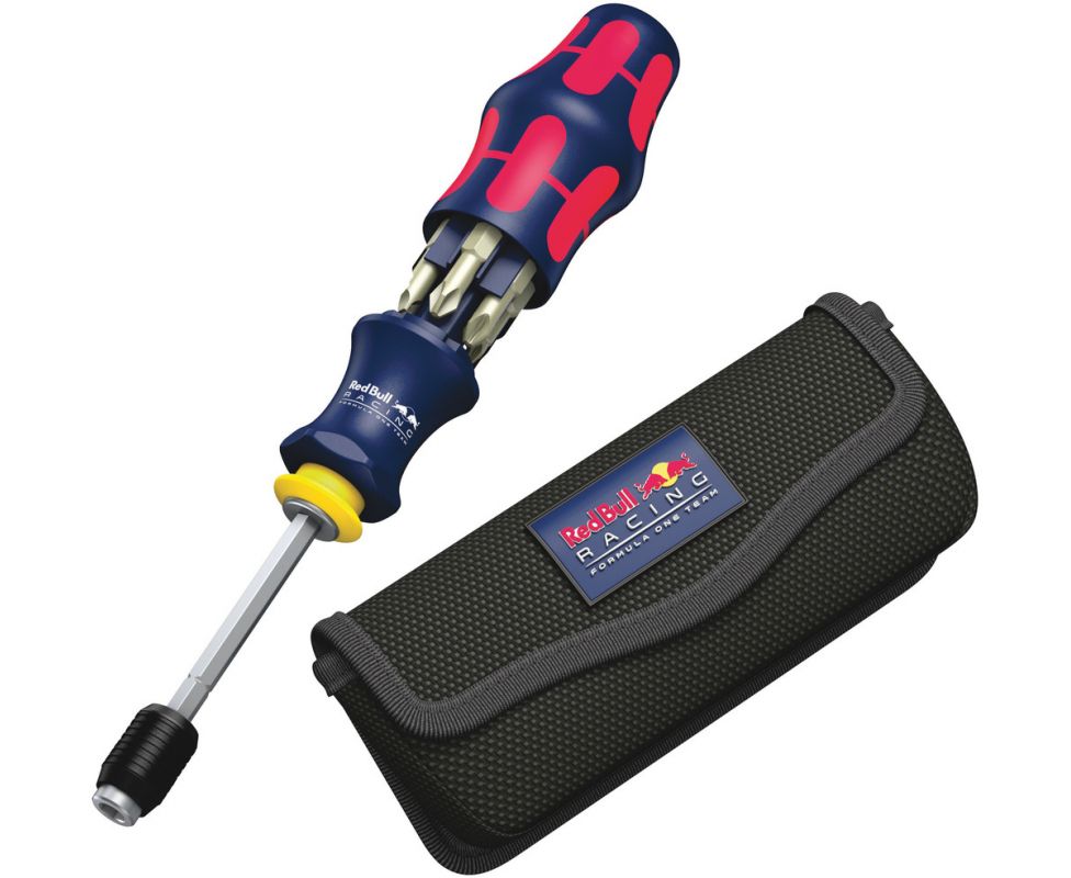 картинка Kraftform Kompakt 20 Набор насадок Red Bull Racing SL, PH, PZ с сумкой, Wera WE-227702 от магазина "Элит-инструмент"