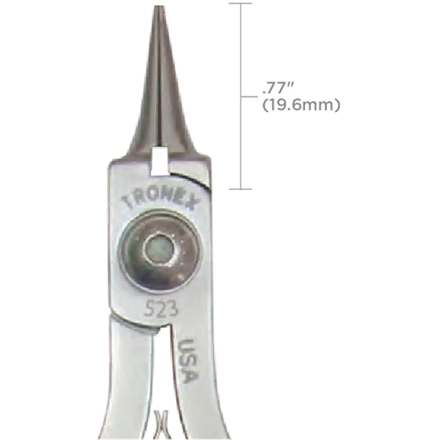 картинка P523/P723 • Плоскогубцы с игольчатым наконечником - Короткий наконечник P523 от магазина "Элит-инструмент"