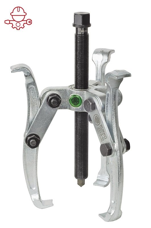 картинка Универсальный трёхзахватный съёмник с разворотными захватами Kukko 203-0 магазин "Элит-инструмент" являющийся официальным дистрибьютором в России  картинка Универсальный трёхзахватный съёмник с разворотными захватами Kukko 203-0 от магазина "Элит-инструмент"