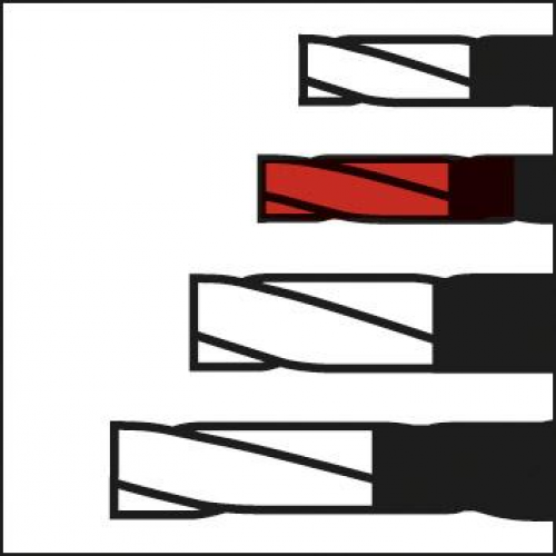 картинка Концевая фреза VHM-HPC 3,0 мм Z4 HA TA-C FORMAT GT 1938 0300 Fplus от магазина "Элит-инструмент"