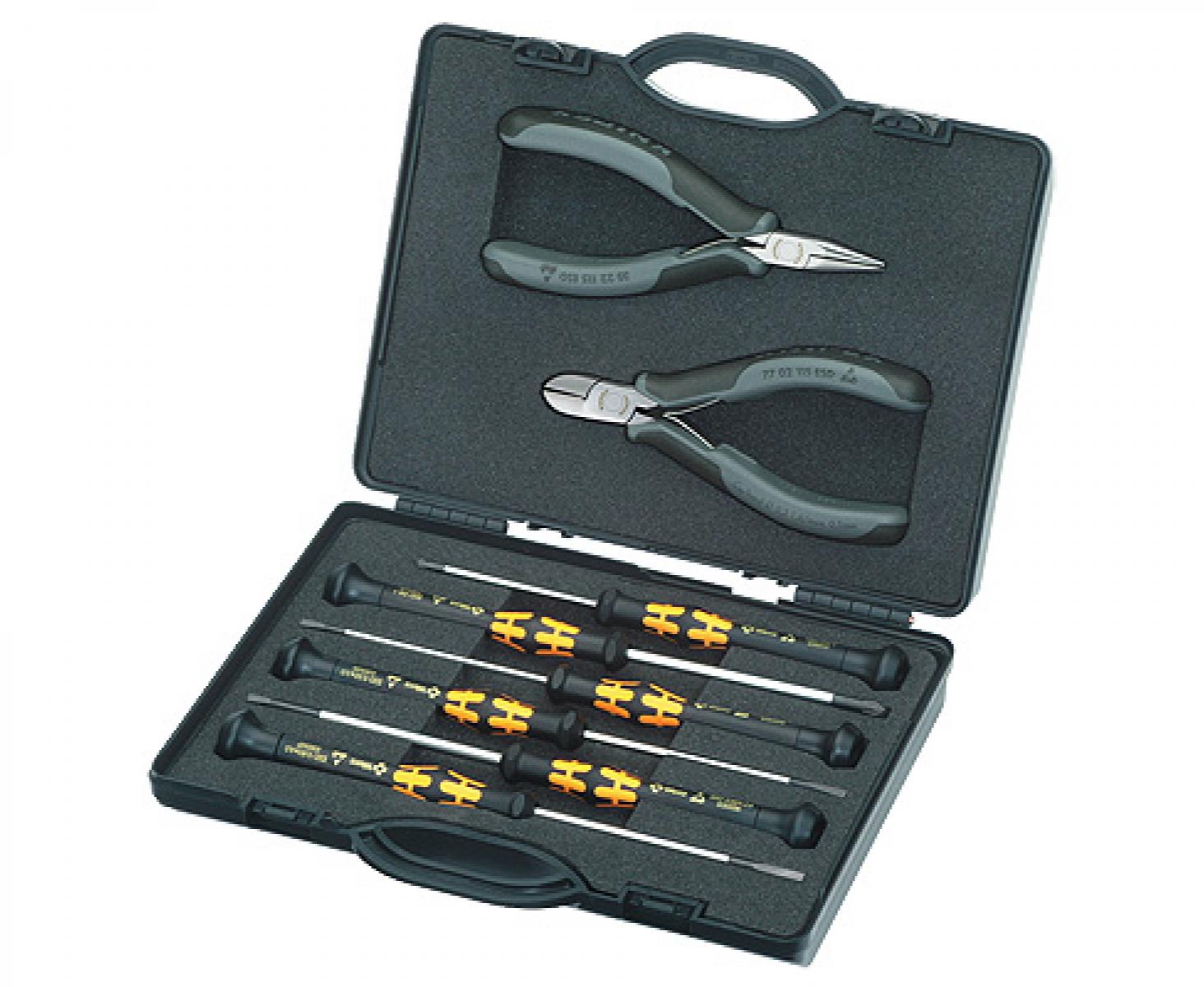 картинка Набор антистатических инструментов для электроники Knipex KN-002018ESD от магазина "Элит-инструмент"