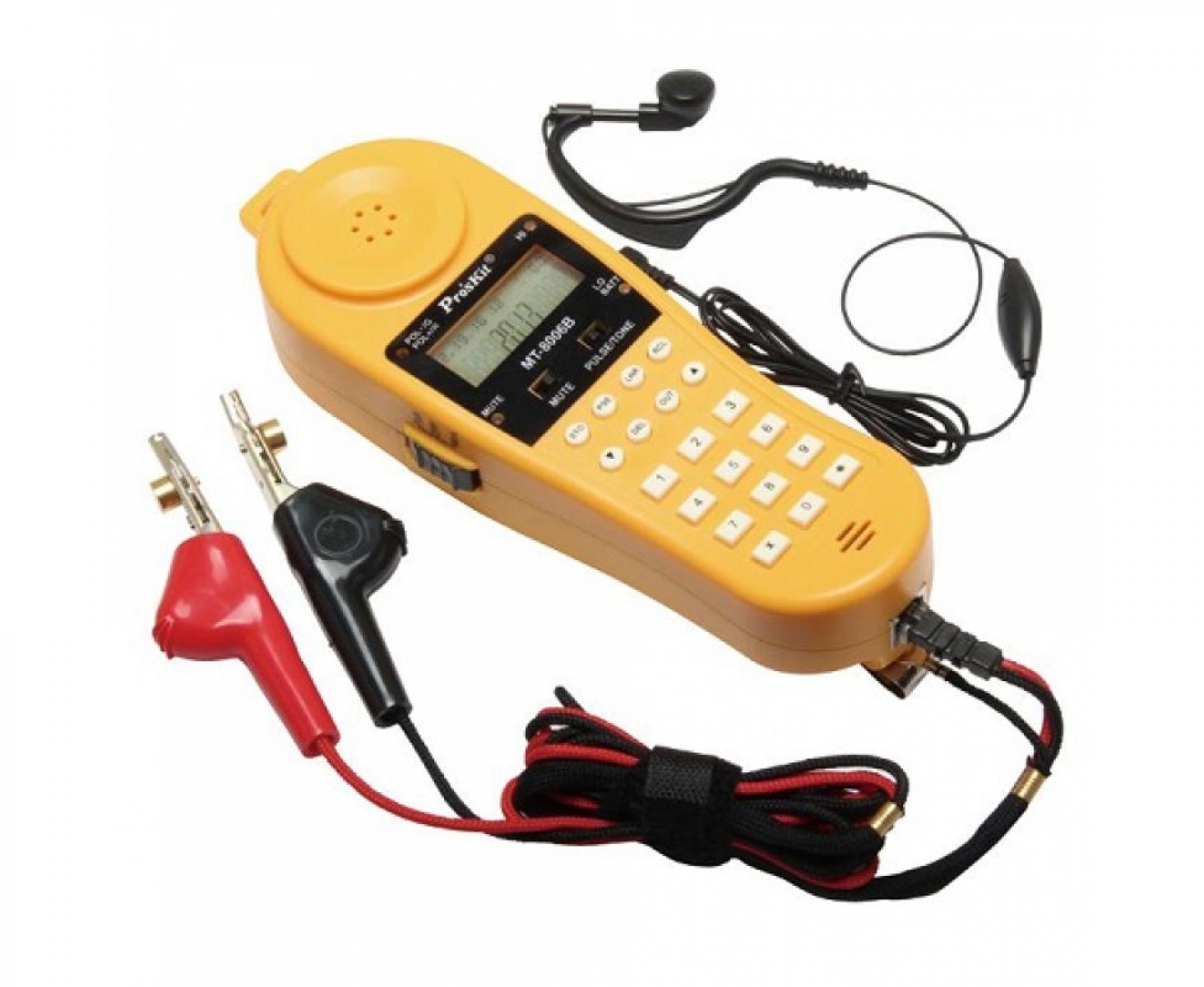 картинка Тестер телефонной линии ProsKit MT-8006B от магазина "Элит-инструмент"