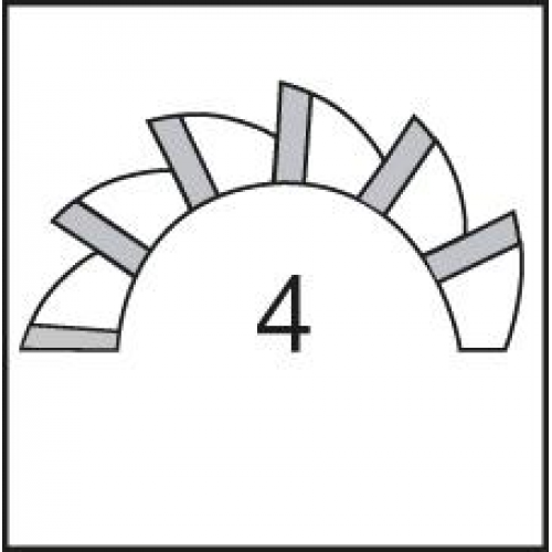 картинка Концевая фреза HPC, длинная цельная твердосплавная, тип TiALN, INOX 35/38 градусов Z4 14,0 мм FORMAT GT 2805 1400 Fplus от магазина "Элит-инструмент"
