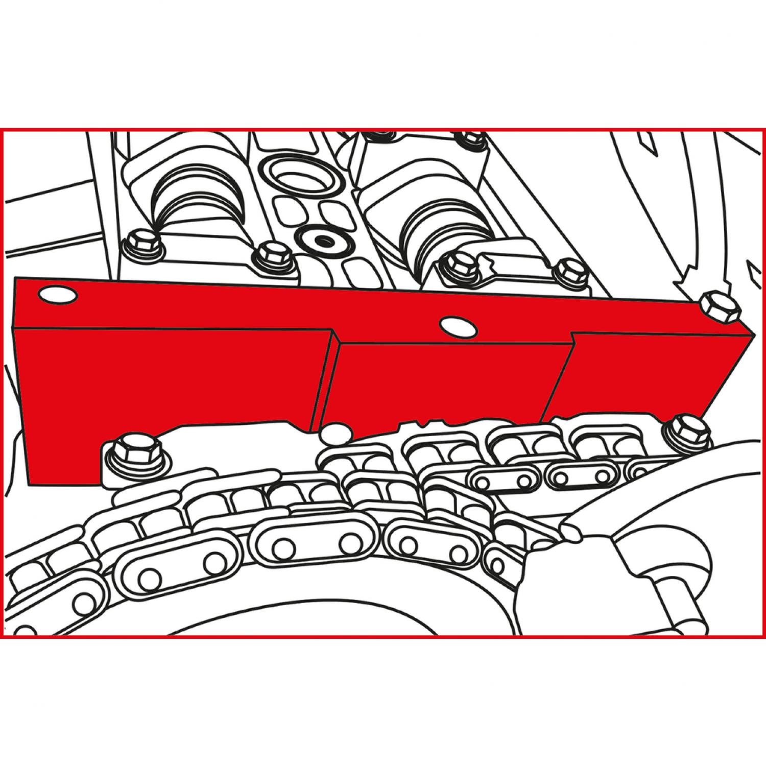 картинка Инструмент для монтажа двигателя Jaguar / Land Rover, 8 шт от магазина "Элит-инструмент"