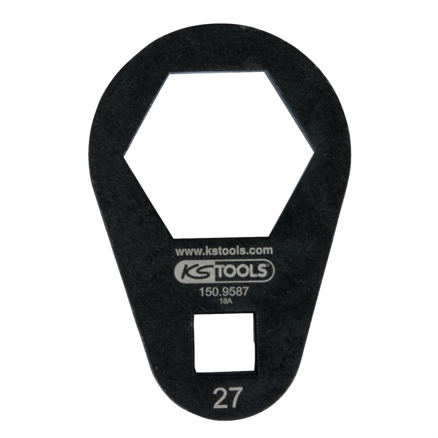 Комплект ключей  3/8“, тонкие, 27 мм