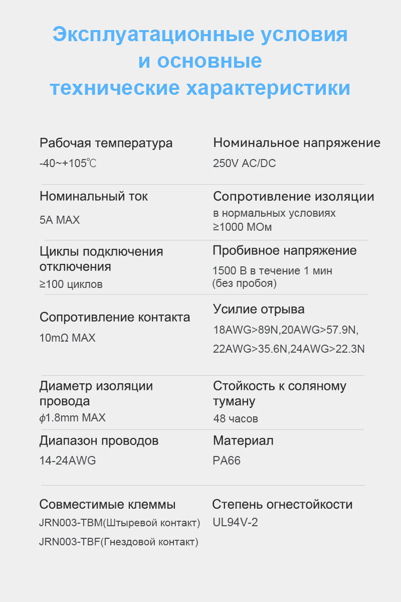 картинка JRready JRN003-HMA-03P Разъём от магазина "Элит-инструмент"