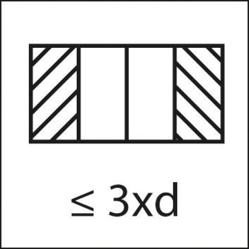 картинка Машинный метчик HSSE для сквозного отверстия UNC N.8 FORMAT 1696 0007 Fplus от магазина "Элит-инструмент"