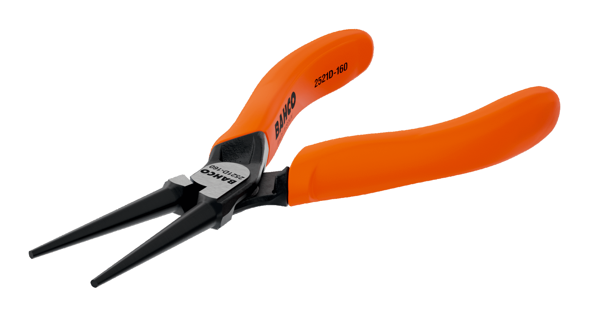 картинка Круглогубцы с рукоятками из ПВХ и фосфатным покрытием (160 mm) Промышленная упаковка BAHCO 2521D-160IP от магазина "Элит-инструмент"