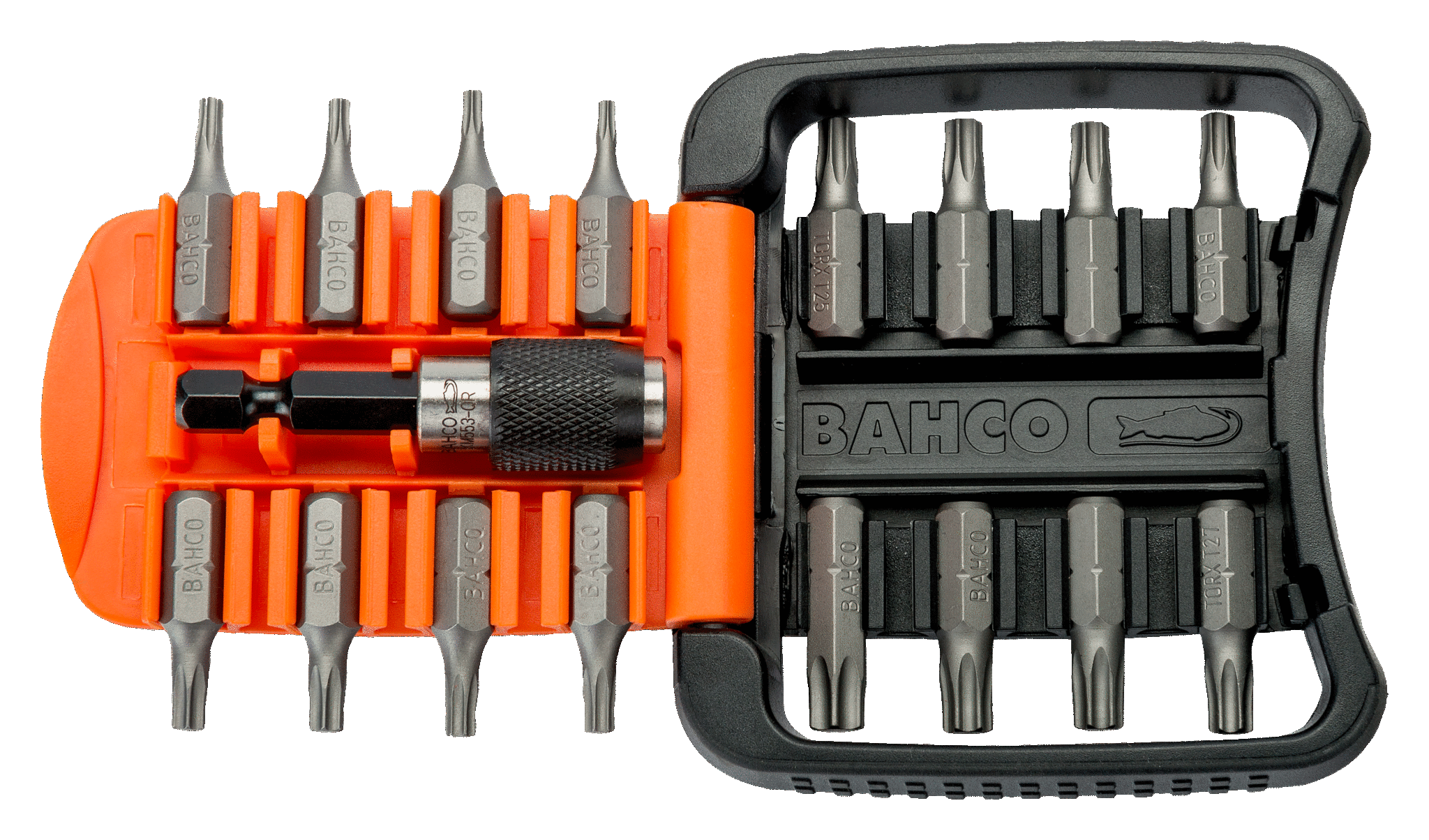 картинка Набор стандартных бит для отверток с держателем бит, 17 предметов BAHCO 59S/17-2 от магазина "Элит-инструмент"